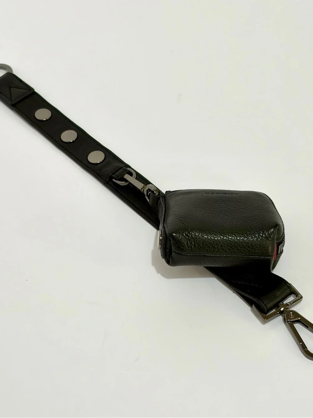 Hammitt Black Leather Edwards Strap Extender (Syd Pouch Attachment)